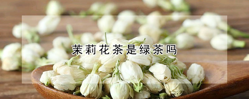 茉莉花茶是綠茶嗎